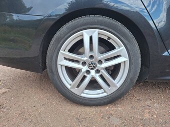 Alu orig. Audi 17" 5x112 + letní pneu 5-6,5mm - 3