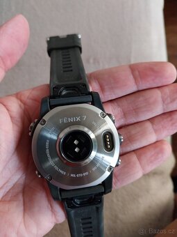 Garmin fenix 7 Glass silver + hrudni pás HRM PRO Plus - 3