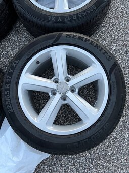 Originální ALU kola Audi 5x112 R17 - letní pneu - 3