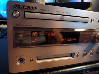Midi systém Kenwood R-K700 - Minidisk, CD, Tuner - 3
