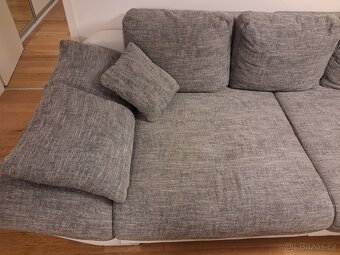 Velká rozkládací sedačka s úložným prostorem - 3