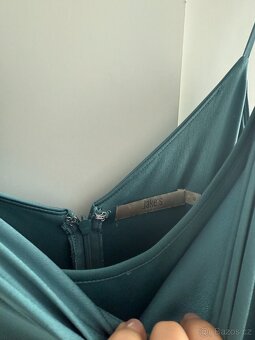 Tyrkysové modré šaty Jake´s velikost 42 - 3