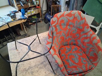 Retro křeslo Navrátil. - 3