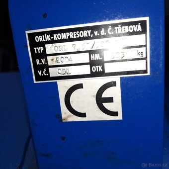 kompresor orlík orl 7,5 B/500 - 3