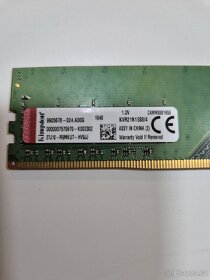 Kingston DDR4 8 GB (2x4 GB), KVR21N15S8/4 - 3
