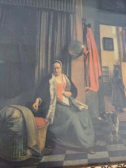 Starý obraz - P. de Hooch - 3