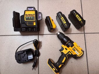 Aku Set deWALT dcd777+dce089g 3x360° laser zelený - 3
