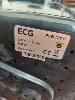 Domácí pekárna ECG - 3