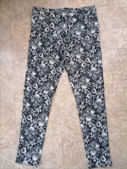 Džíny, džegíny, H&M vel. L - 3