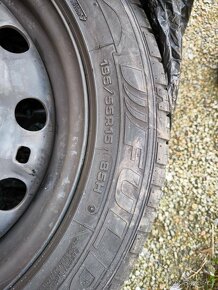 4xplechy s letními pneu 195/55R15 85H ze škoda Fabia II - 3