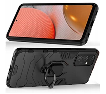 Samsung Galaxy A72 - Ochranný Kryt S Magn. + Ochranná Fólie - 3