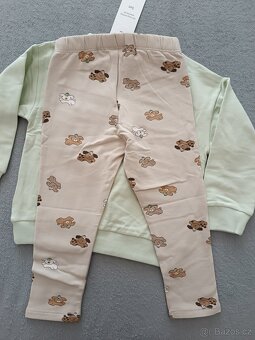 Set Lindex zelený pejsek, vel. 92 - 3