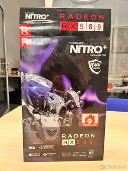 Sapphire Radeon RX 580 NITRO+ 8GB DDR5 - 3