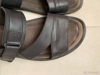 pánské Kožené sandále elegantní Lasocki barefoot podrazka - 3