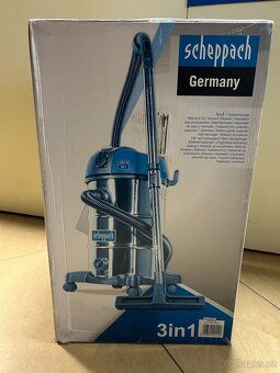Vysavač prům. na suché/mokré vysávání ASP30plus Scheppach - 3