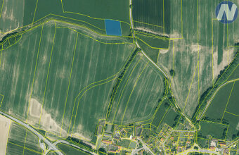 Prodej podílu 1/3 trvalého travního porostu, 4911 m2, Mahouš - 3