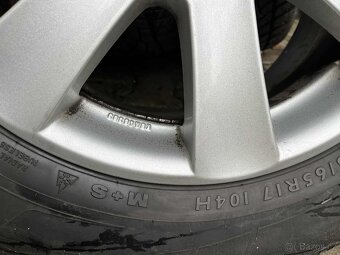 Dunlop 235/65 R17 104H zimní pneu na alu 8Jx17H2 – 4 ks - 3