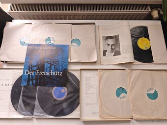 Staré gramofonové desky Verdi , Suk,Weber - 3