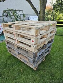 Prodám dřevěné palety rozměr 120x100 - 3