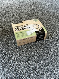 Kapslový kávovar Nespresso Essenza Mini + Nerezová kapsle - 3