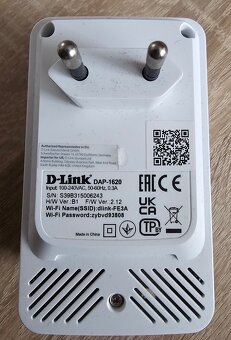WiFi extendery D-Link DAP-1620 + TP-Link TL-WA850RE - 3