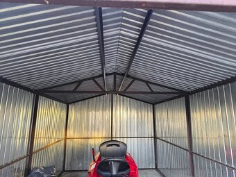 Plechová garáž 3x5m. - 3