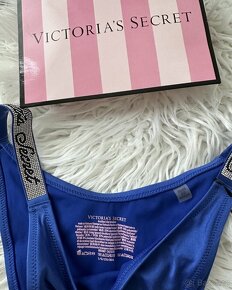 Modré plavky Victoria’s Secret s visačkou,vel.L - 3