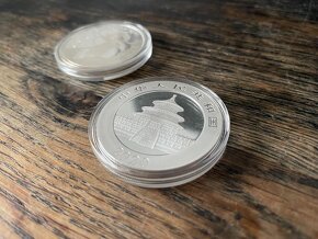 Panda 30g (2020) - 2x stříbrná mince - 3