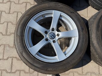 4x al kola 5x120 17 + pneu letní 235/55 R17 103 - 3