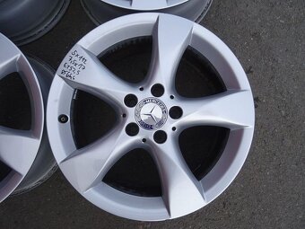Alu disky originál Mercedes 17", 5x112, ET 52,5, šíře 7,5J - 3