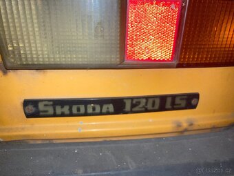 Prodám Škoda 120 LS – garážovaný veterán, vhodný k renovaci - 3