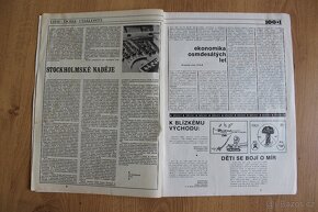 Prodám starý časopis "100+1 Zahraniční zajímavosti" č. 5/84 - 3