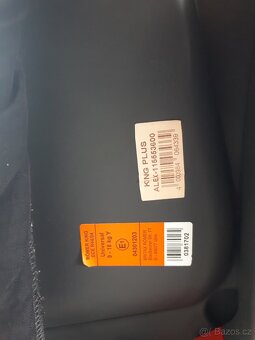 Autosedačka Römer KING plus 9-18 kg - 3