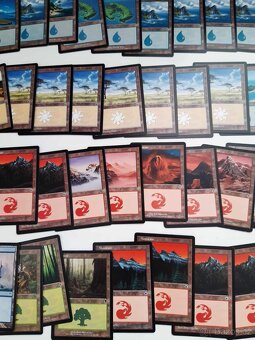 Magic the Gathering 47ks basic landy vintage karty - 3