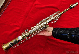 Selmer (SBA) super vyvážený akční soprán saxofon - 3