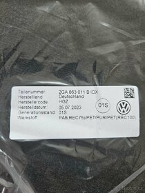 Volkswagen T-Roc textilní koberce 2GA863011B - 3