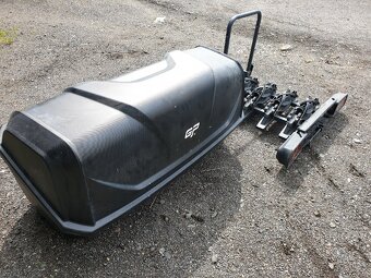 Držák na 4 kola a box za automobil na tažné zařízení - 3
