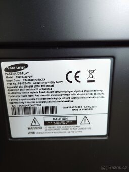 Plazmová Televize Samsung 42" PS42B430 - 3