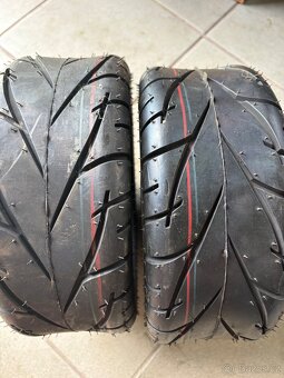Sada pneu gumy nové 13x5-6.5 - 3