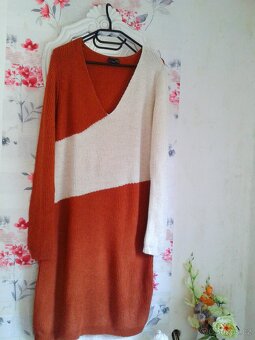 Krásné pletená šaty 40/44 - 3