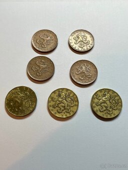 Sada 7ks mincí 2000 (Milénium) 10Kč a 20Kč Orloj/Astroláb - 3