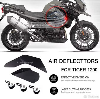Prodám deflektor pro odvod tepla Triumph Tiger 1200 2018 - 3