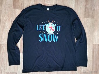 Vánoční bavlněná trička a pyžamo - 3