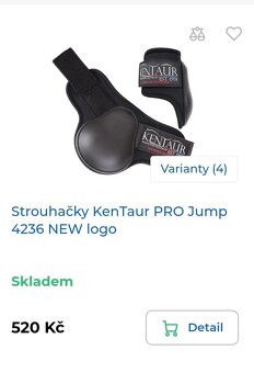 Tmavě modré zadní chrániče strouhačky Kentaur - 3