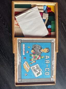 Retro dřevěná stavebnice - 3