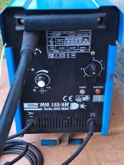 Prodám co2 svářečku Güde MIG 155/6W. - 3