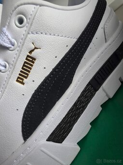 Puma nové tenisky platformy kožené boty - 3