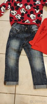 Klučičí setík - mikina, rifle, tričko - 3