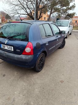 Renault clio.1.2.55kw rok 2002 - 3
