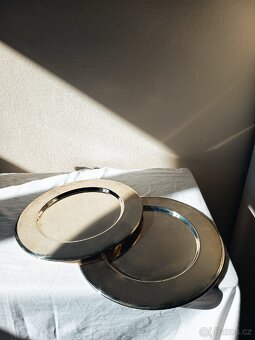 Postříbřené italské podtácy - 3